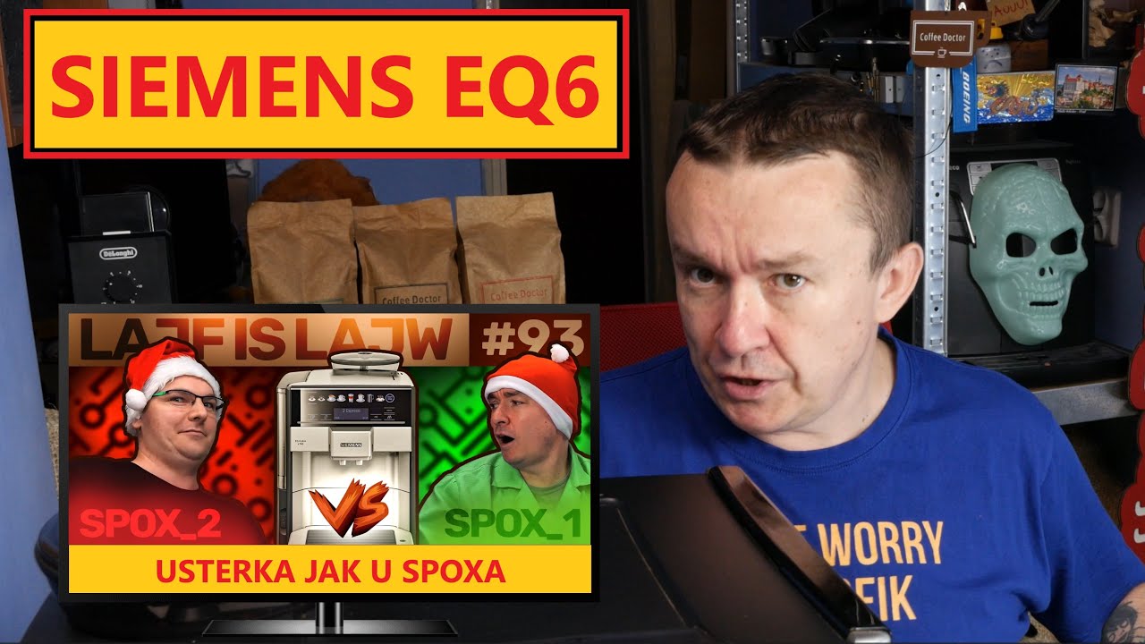 Ekspres SIEMENS EQ6 wyłącza się podczas pracy [WYMIANA PRZEKŁADNI]