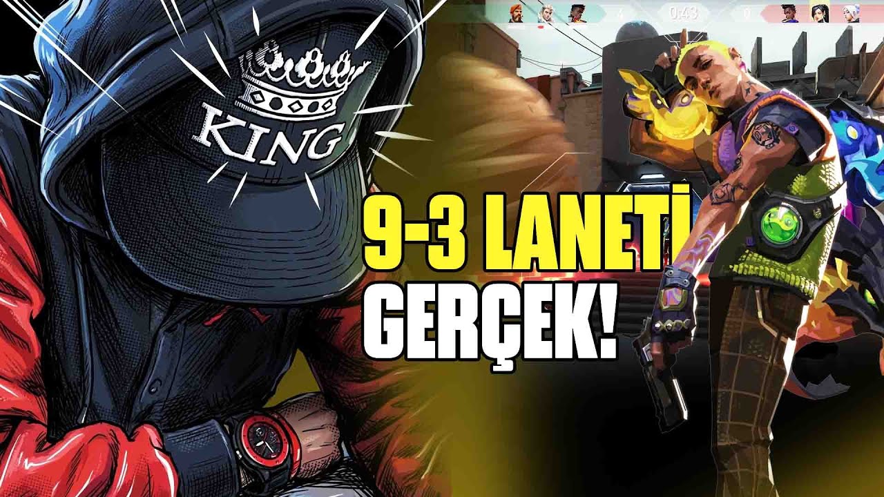 9-3 LANETİ GERÇEK! | VALORANT DERECELİ