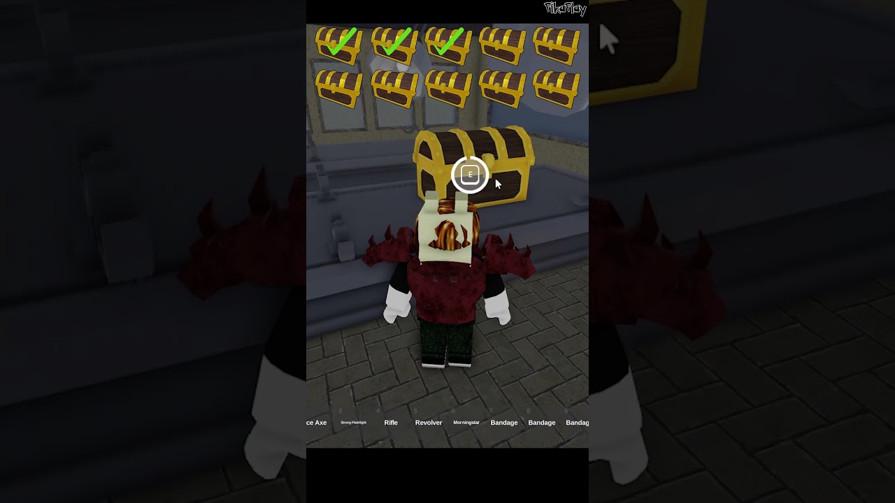 Items in 10 Gold Chests #99nightintheforest #roblox