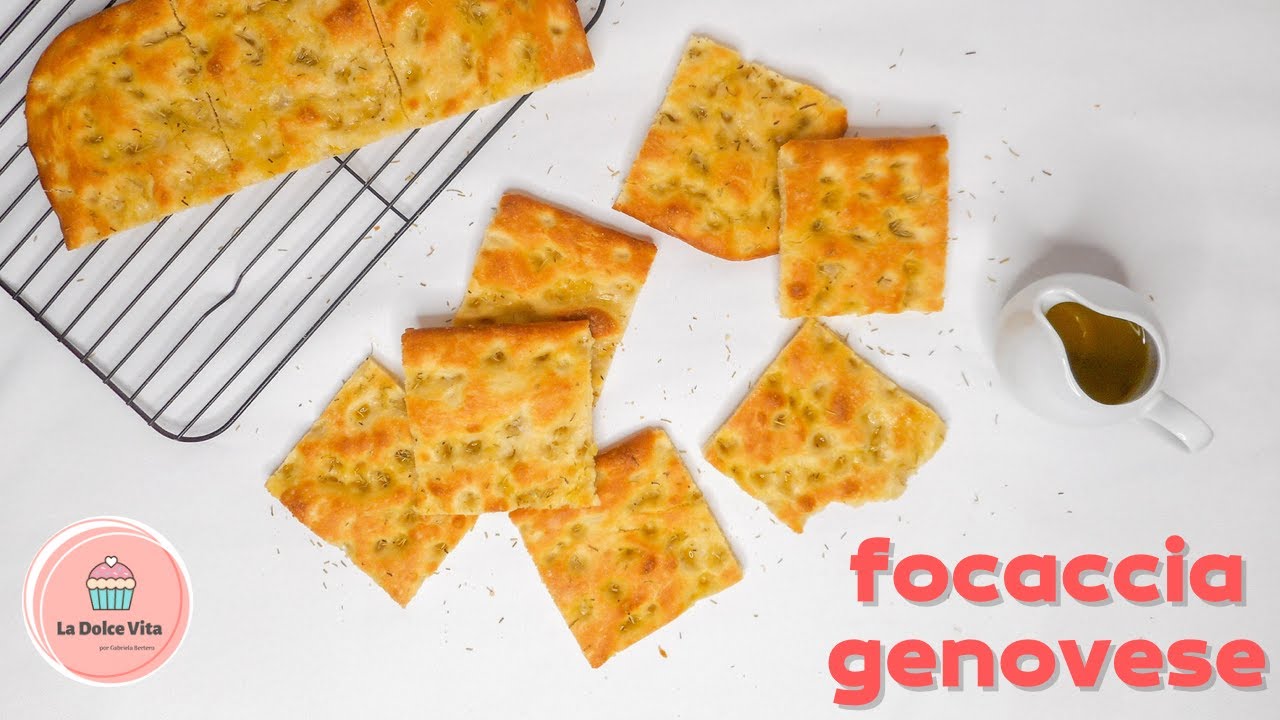 Focaccia de la Liguria (Ligure/Genovese) | La Dolce Vita