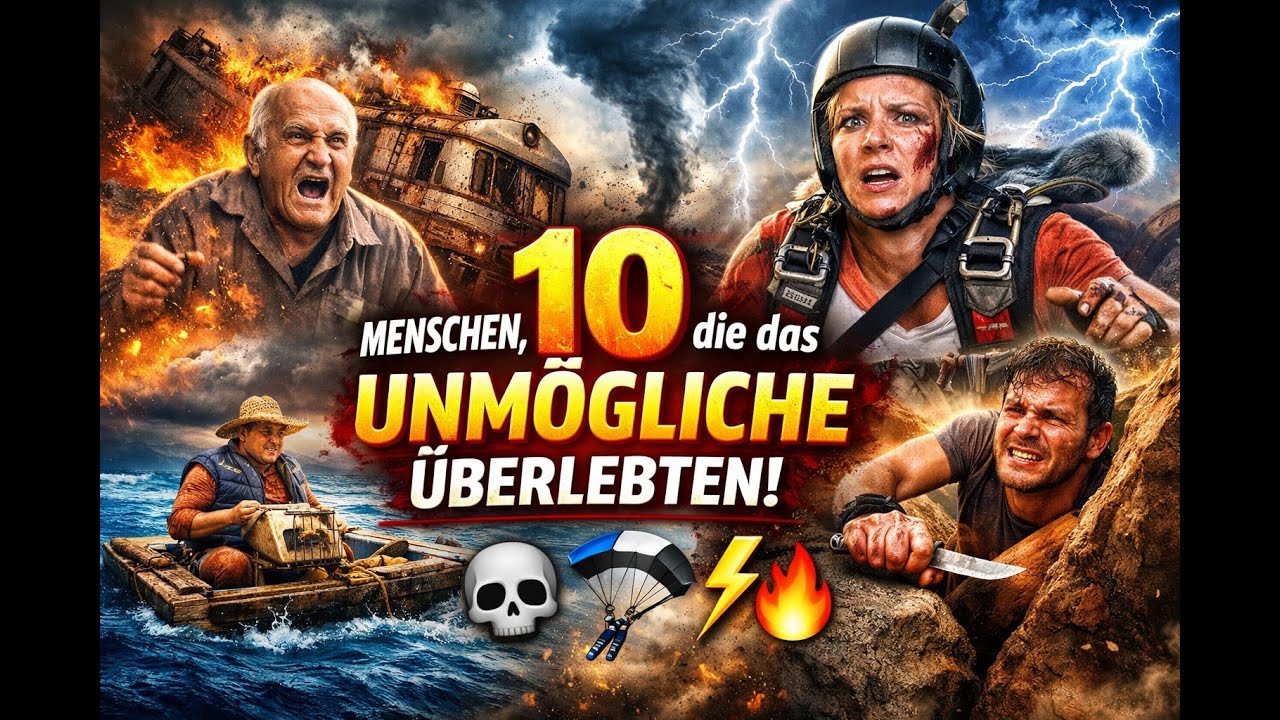 10 Menschen, die das Unmögliche überlebt habe Reaction & Faktencheck