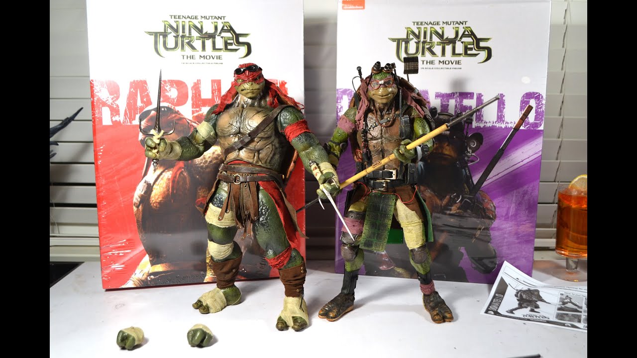 Обзор и распаковка фигурок ThreeZero TEENAGE MUTANT NINJA TURTLES FROM RAFAEL & DONATELLO 12