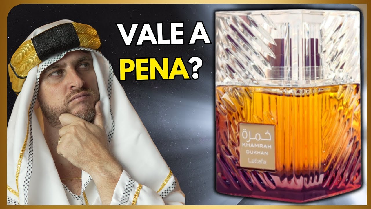Novo KHAMRAH DUKHAN de LATTAFA | VALE A PENA? #perfume #perfumearabe #lattafa