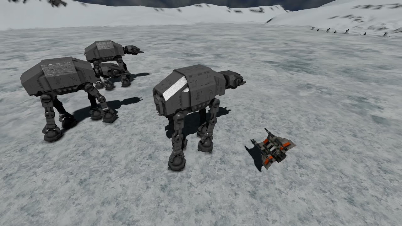 Space Engineers  AT-AT Imperial Walker