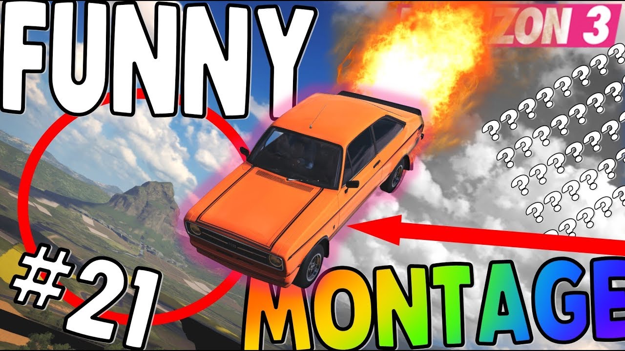 Forza Horizon 3 FUNNY MONTAGE #21