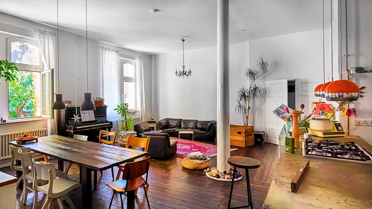 A Historic Vintage Loft Apartment Tour | Interior Design Inspiration