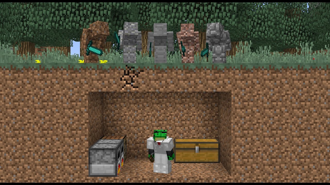 Herobrine saves me from the revived blocks!?!?