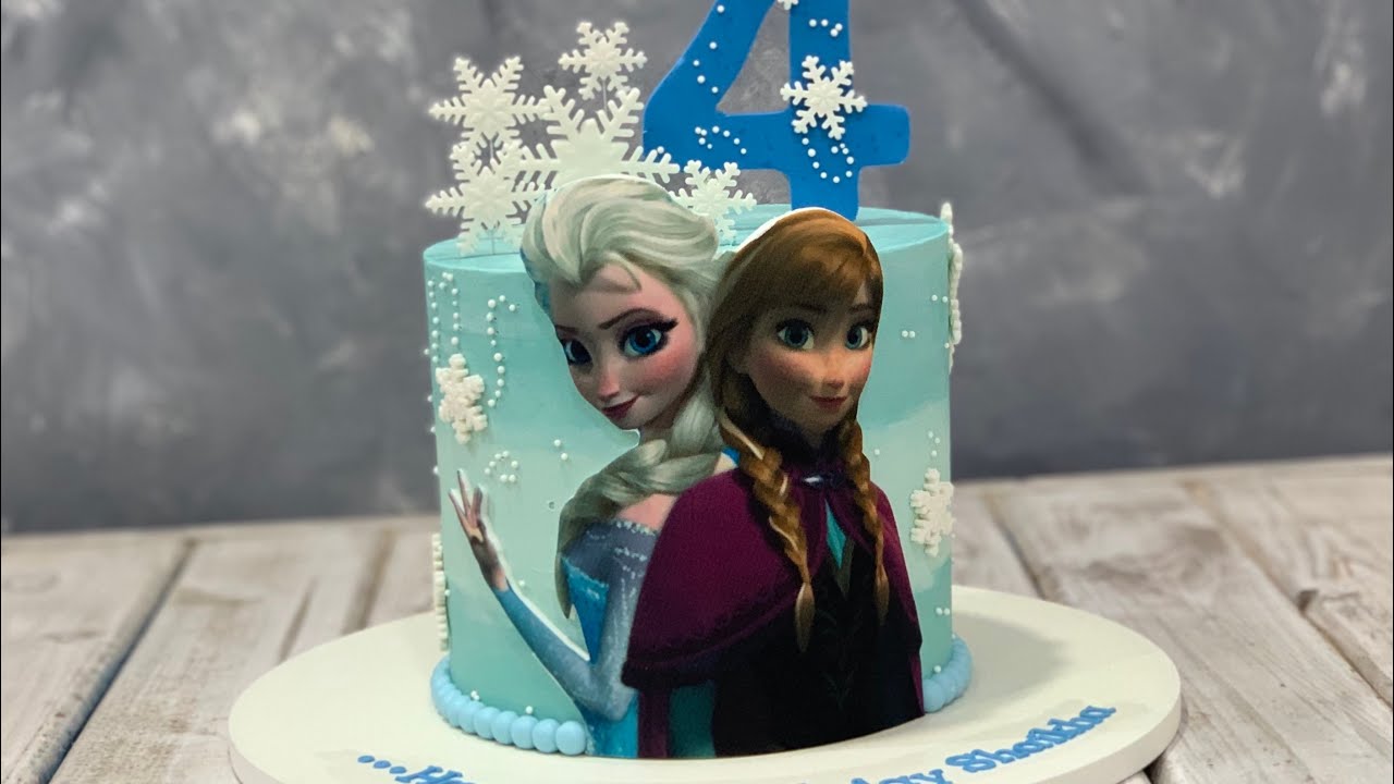 Disney Frozen Elsa & Anna Cake | Frozen 2 Cake