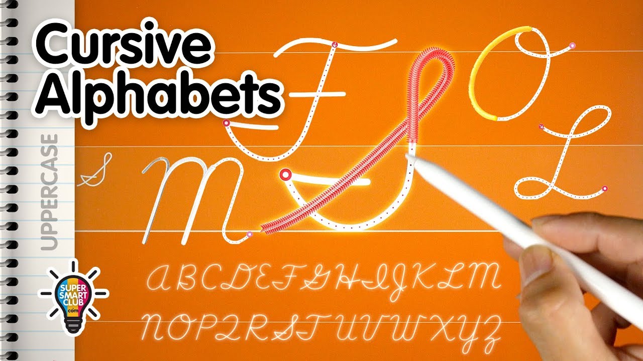 Write Cursive A to Z Alphabets like a Wizard