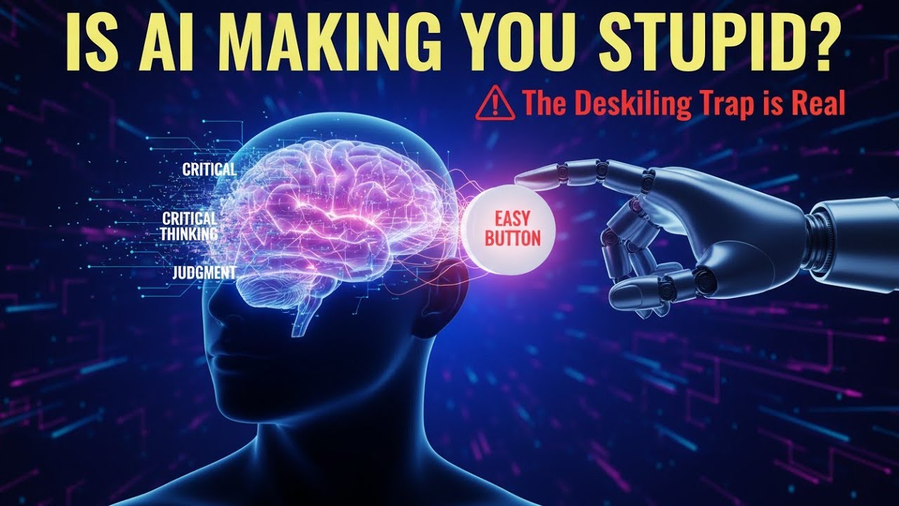The AI Deskilling Trap: How to Stop GenAI from Eroding Your Critical Thinking Skills