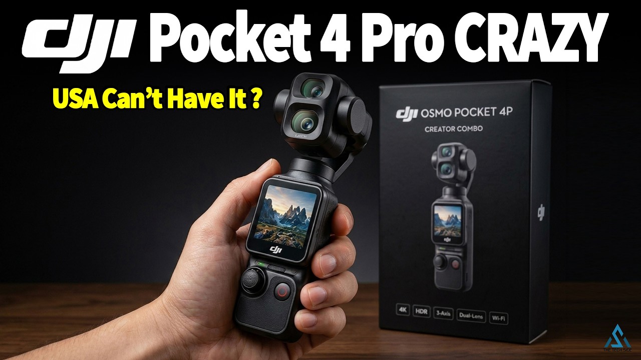 DJI Osmpo Pocket 4 Pro уже здесь! Флагманский сенсор DJI в карманной камере? Вот почему.