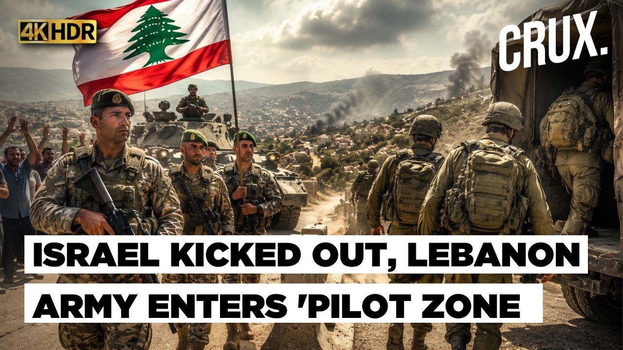 US Forces Israel To Pull Back as Lebanese Army Enters First Hezbollah Disarmament Zone | 4k