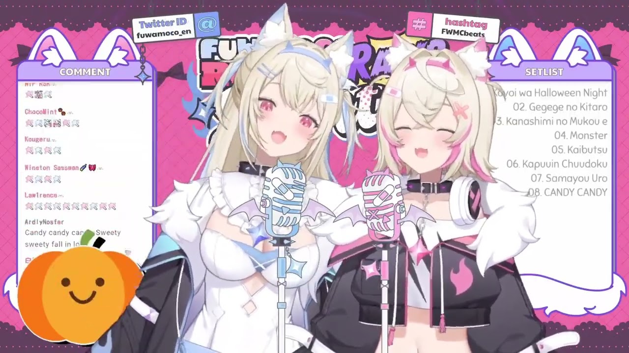 CANDY CANDY - Fuwawa & Mococo Abyssgard | FUWAMOCO Sings