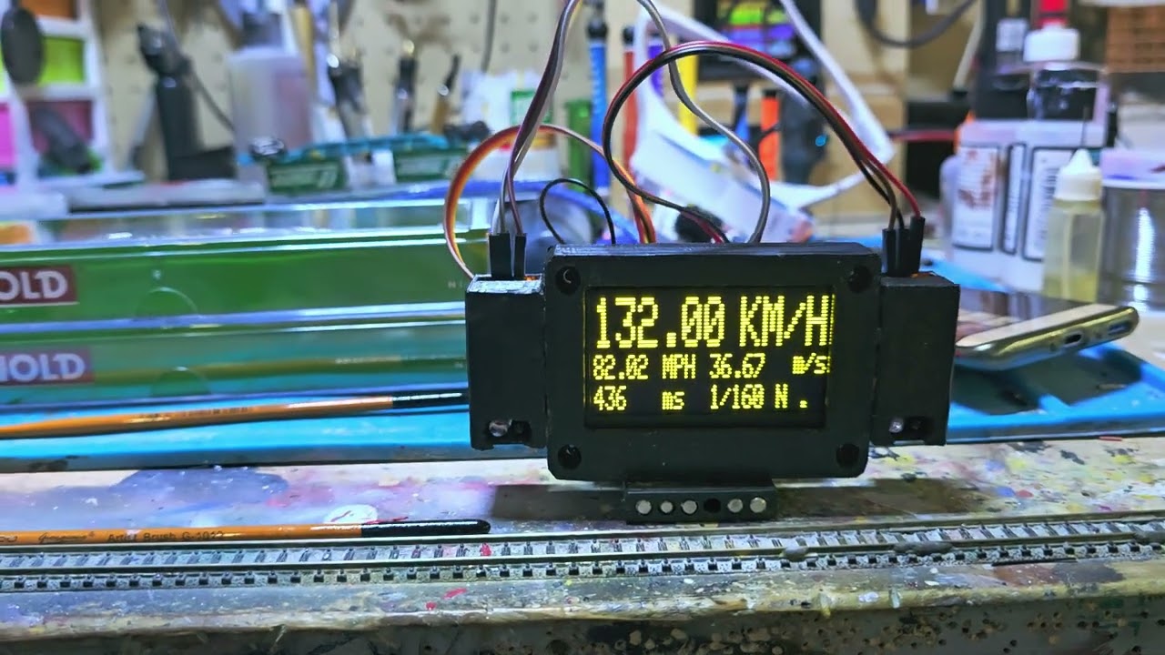 Prova velocità massima D445 Arnold in analogico