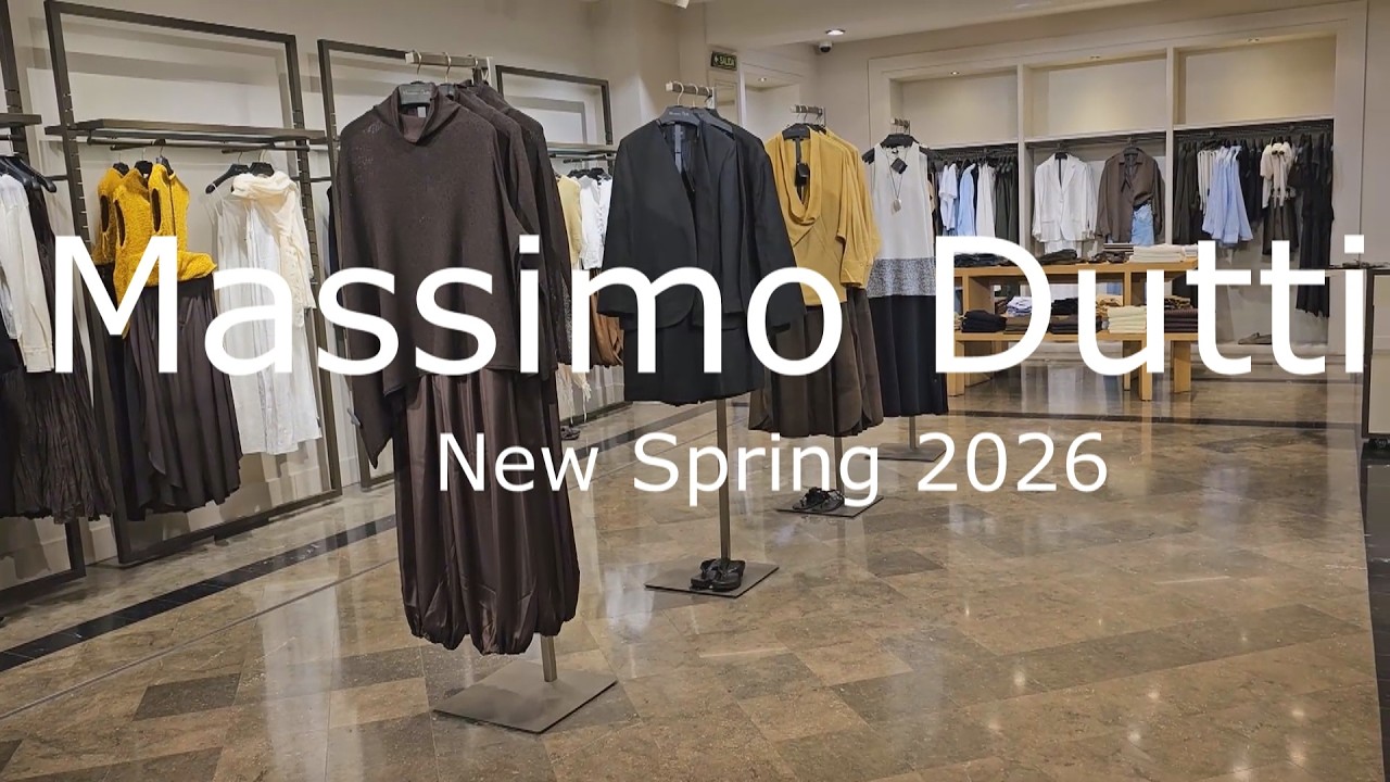 Новая коллекция Massimo Dutti весна 2026/ Massimo Dutti Nueva Collection Primavera