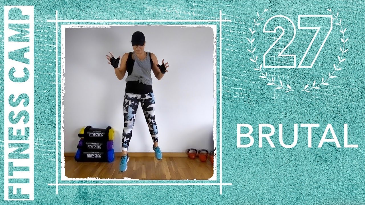 FITNESS CAMP - Dzień 27 - BRUTAL - trening interwałowy z ciężarem własnego ciała
