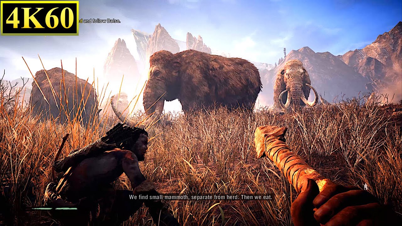 If you're in Stone Age - Far Cry Primal - Gameplay 1 - RTX 4090 Max Graphics