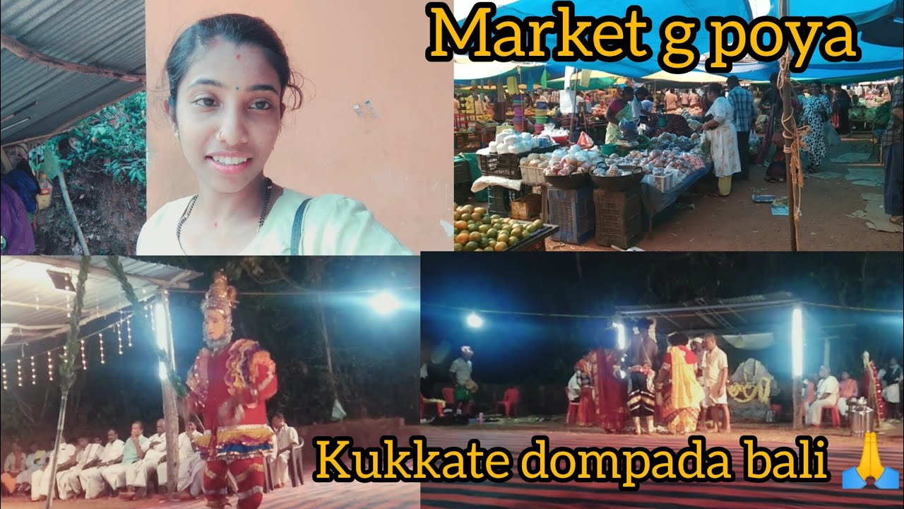 Market g poya 🍅🥔🥕//kukkate dompada bali 🙏✨