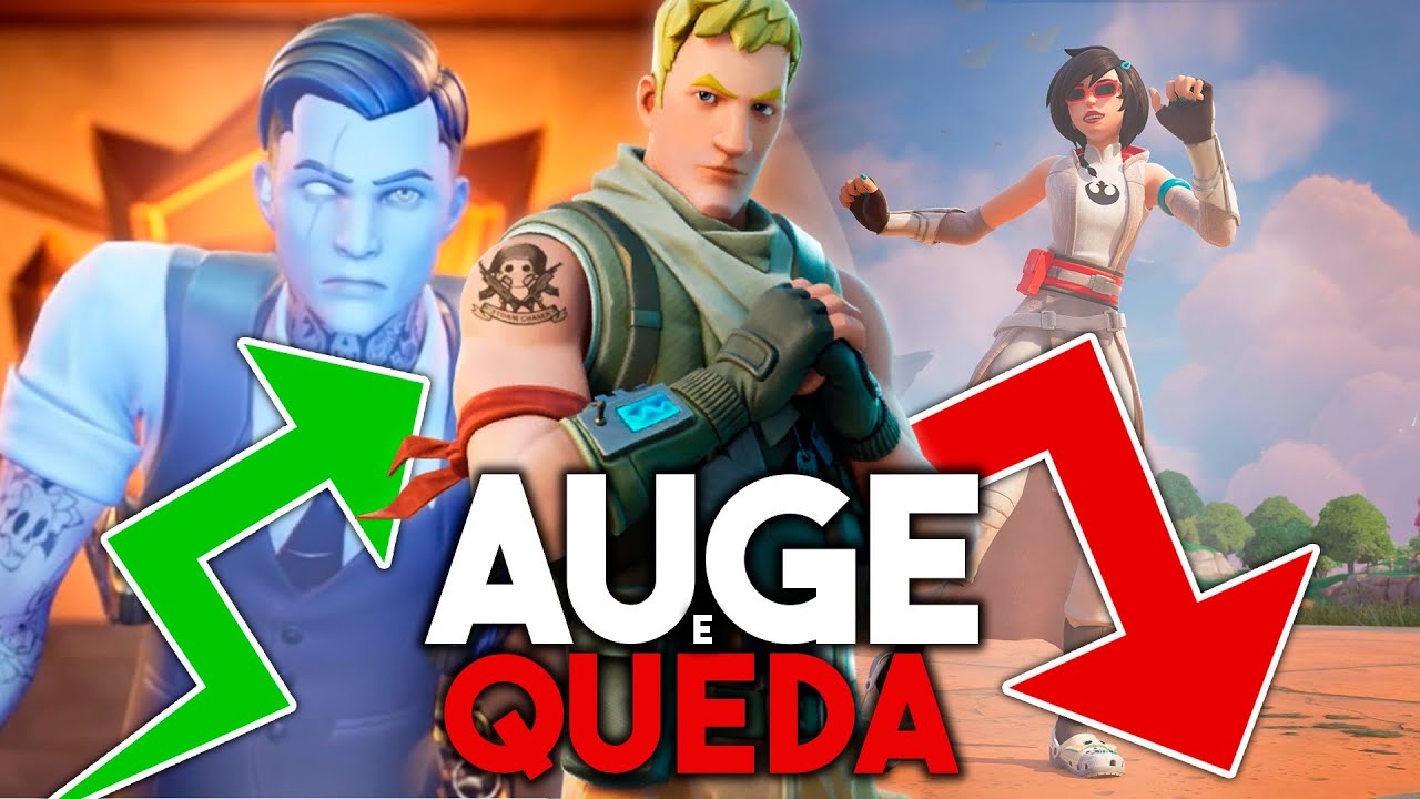 AUGE e a QUEDA de FORTNITE