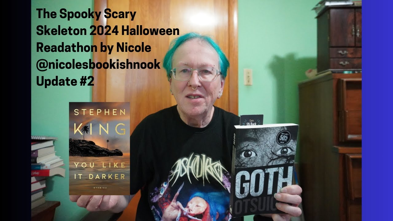 The Spooky Scary Skeleton 2024 Halloween Readathon by Nicole @nicolesbookishnook Update #2
