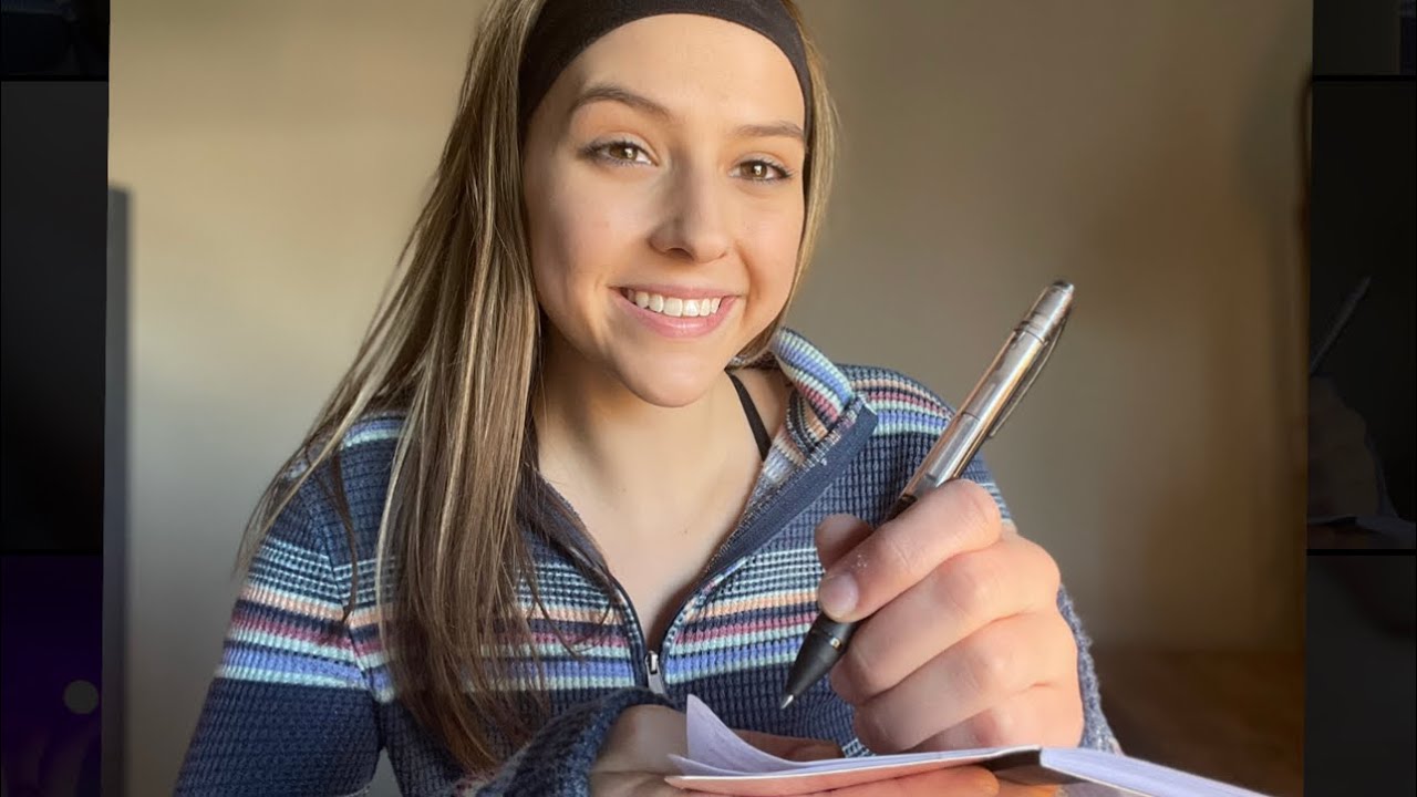 ASMR A Very Thorough Cranial Nerve Exam ✍🏻 with writing sounds