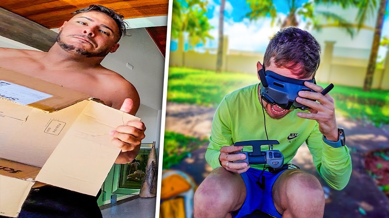 ESPIONEI MEUS AMIGOS COM MEU DRONE FPV
