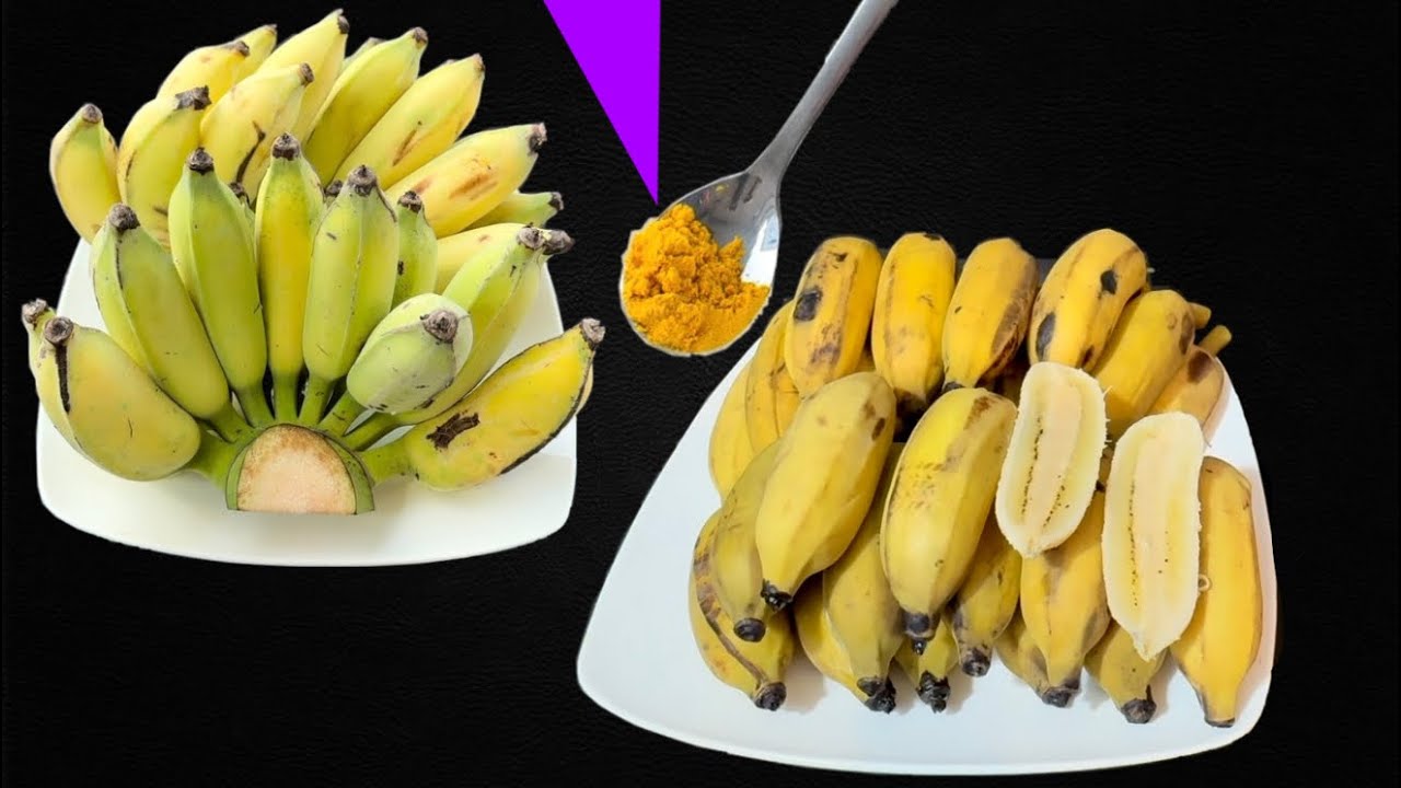 Bí Quyết Luộc Chuối Xiêm , Vàng Ươm Dẻo Ngọt Như Chuối Sáp Bến Tre 