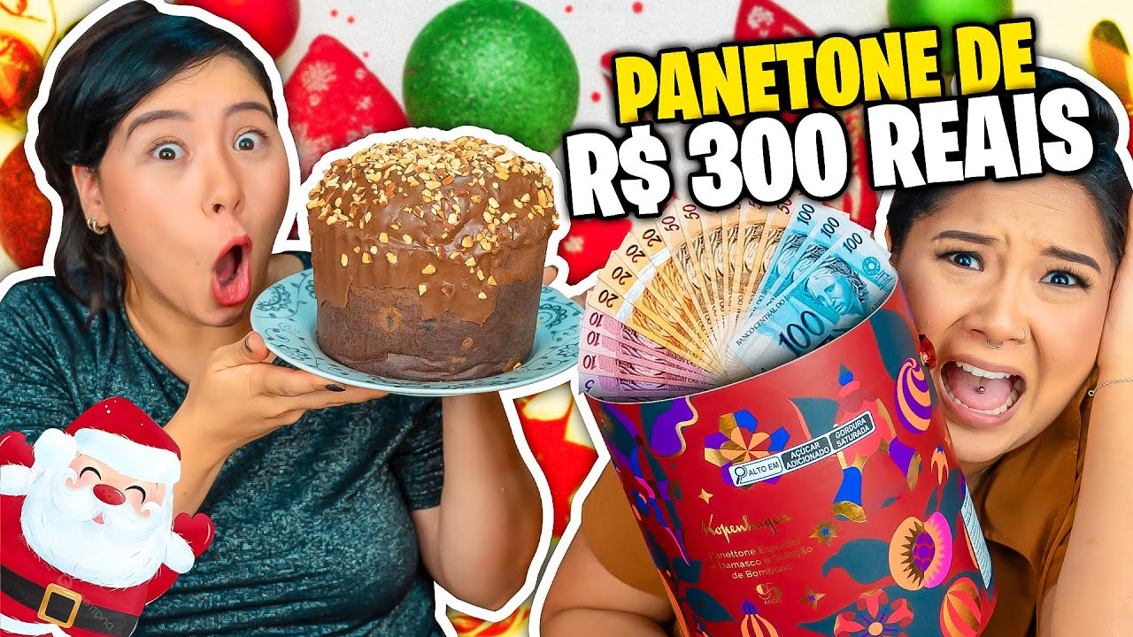 O PANETONE MAIS CARO QUE JÁ PROVAMOS NO CANAL | Blog das irmãs