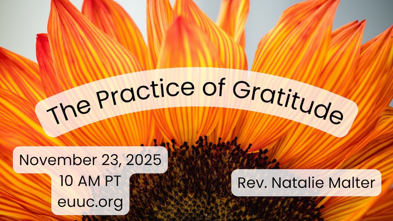 Sunday Services - Rev. Natalie Malter