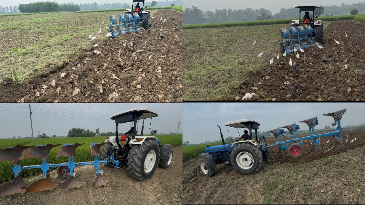 ਅੱਜ ਆਪਾ ਆਲੂ ਵਾਲੇ  ਖੇਤ ਵਿੱਚ ਪਲਾਊ ਕੀਤਾ lemken 3mb plough ਦੇਖੋ ਕਿਵੇ ਸ਼ੁਰੂ ਕਰਨਾ ਤੇ ਖਤਮ ਕਰਨਾ