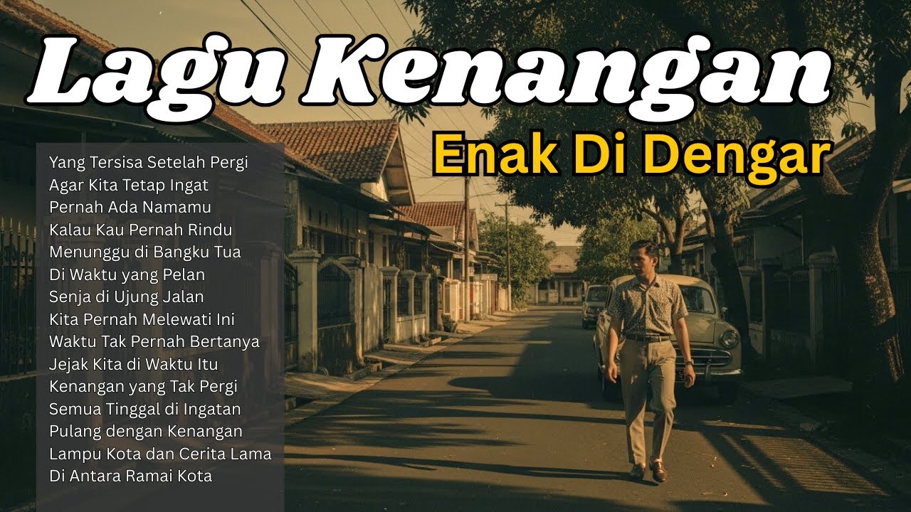 LAGU KENANGAN POPULER | Deretan lagu lawas nostalgia 80an - 90an | Tembang Kenangan Musik Perjalanan