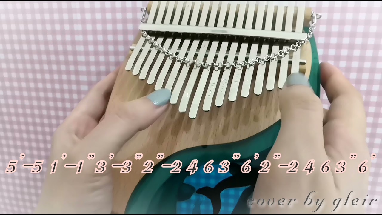 琵琶语     Pipa Language     卡林巴 . 拇指琴   (kalimba cover with tabs)