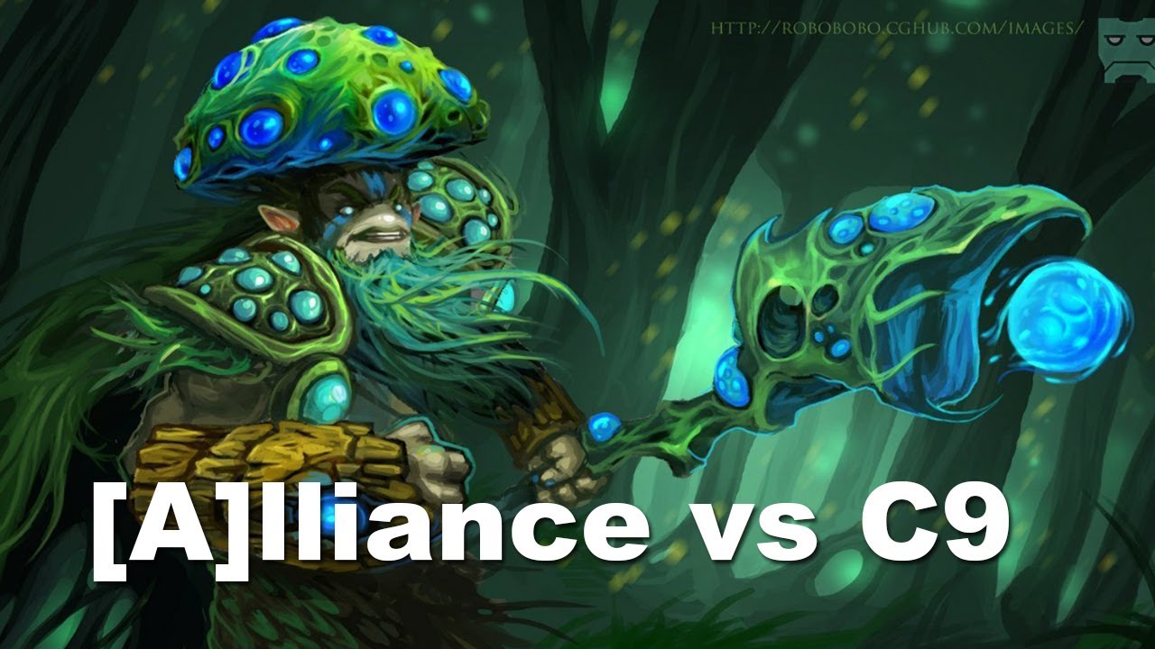 Most Epic Rat match [A]lliance vs C9 ESL Dota 2
