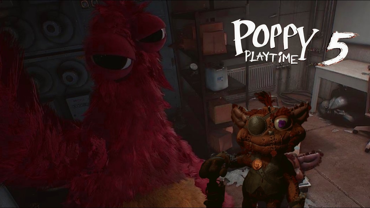 Это новый монстр, Чам {Poppy Playtime Chapter 5}