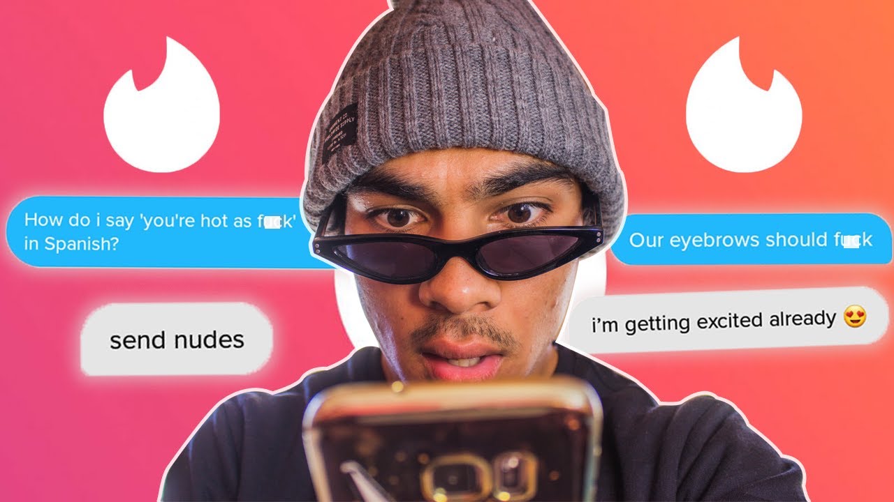 Reading My Old Tinder Pickup Lines *Cringy Tinder Messages*