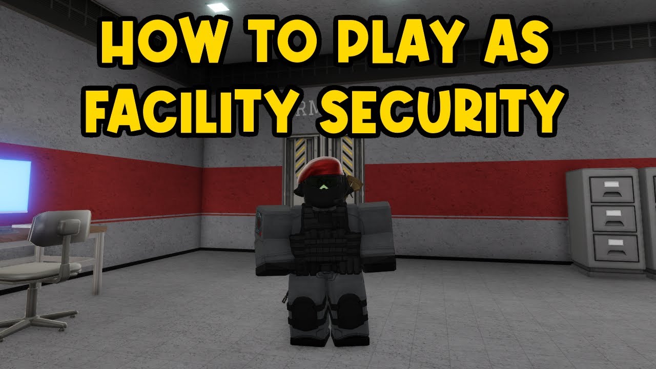 Как играть за службу безопасности (Roblox Blacksite Zeta)