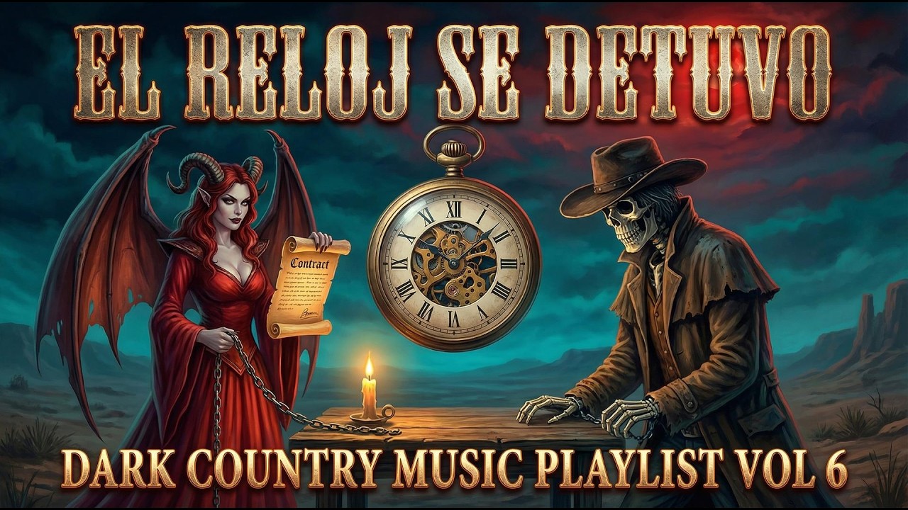 El reloj se detuvo | Dark Country en Español | Dark Country Playlist 2026 | Southern Gothic Music