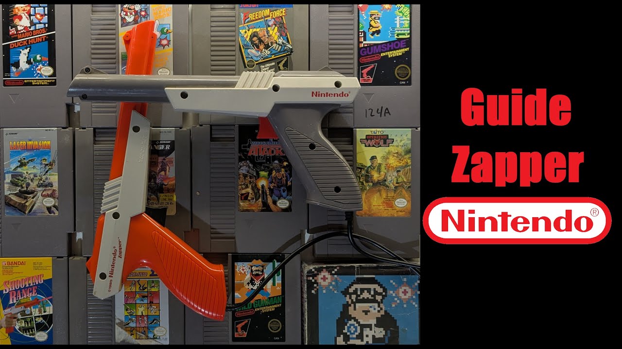 Zapper au Nintendo et tous les jeux compatibles