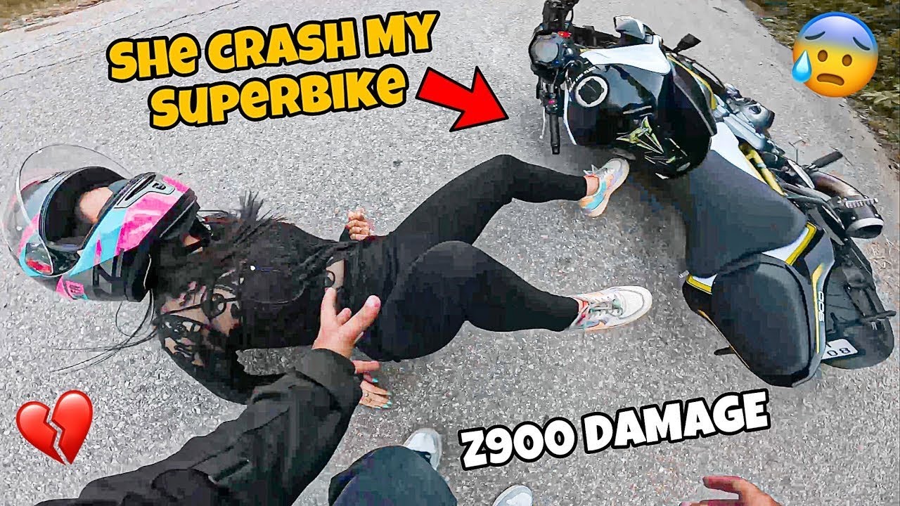 Live Crash 💔 My Super Bike Mt 15 😖Gear Toot Gya 🥵 Total Loss New Riding Vlog Cute Girl Ko Chot Lagi 