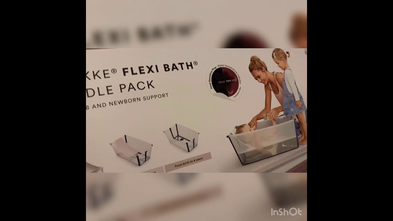 unboxing Newborn Bath: Stokke Flexi Bath How-To  \ распаковка и обзор stokke ванночка для ребенка