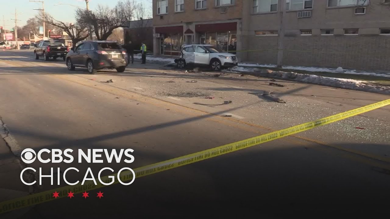 Pedestrian dead, multiple injured after out-of-control car crashes in Hillside