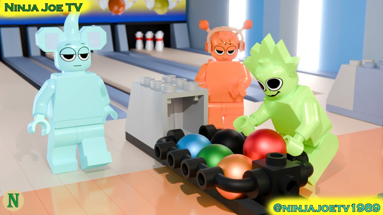 LEGO Sprunki Боулинг...