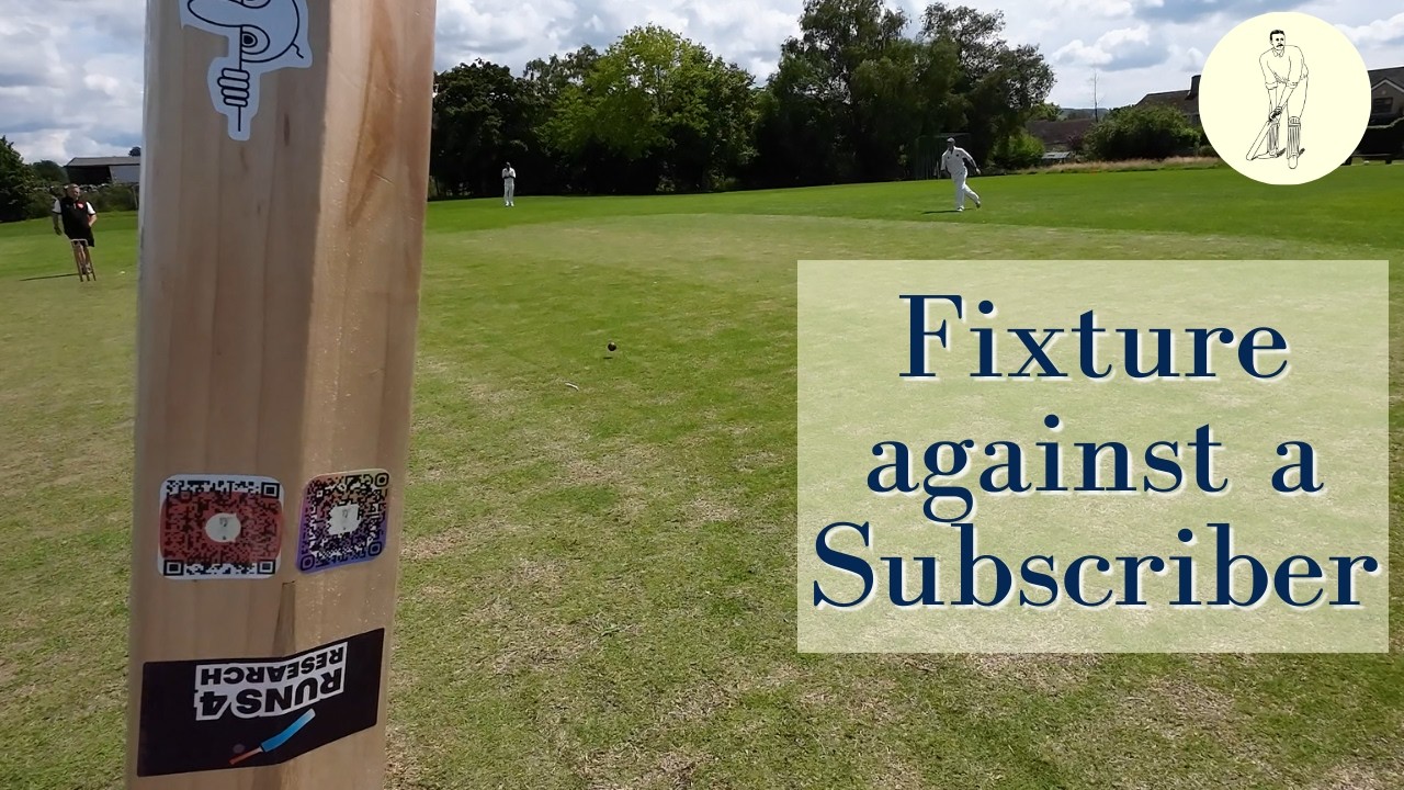 Is this the most stunning setting to play Cricket? | Old Bloke playing Cricket