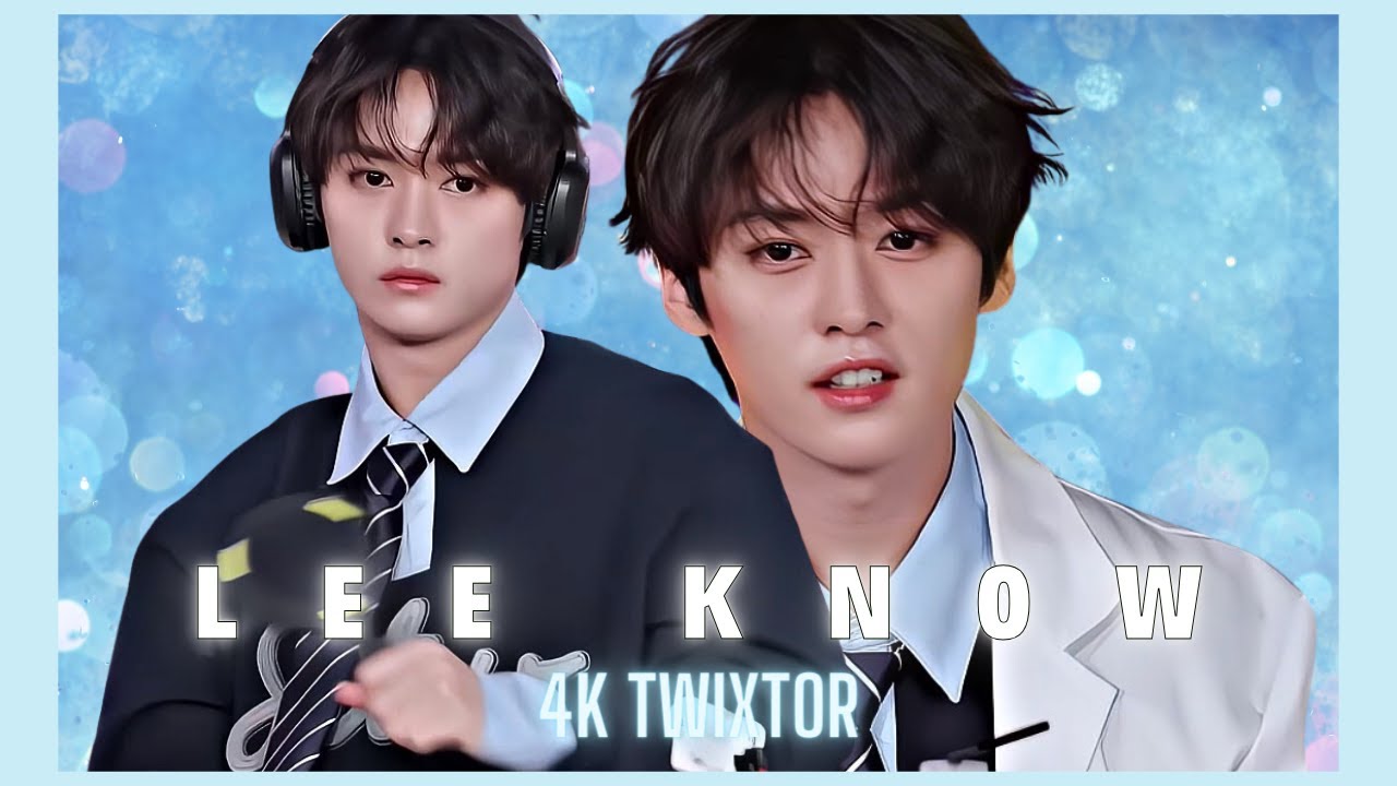 Lee Know Stray Kids - 4K SKZ CODE EP 47 Editing Clips (Slow Mo/Twixtor)