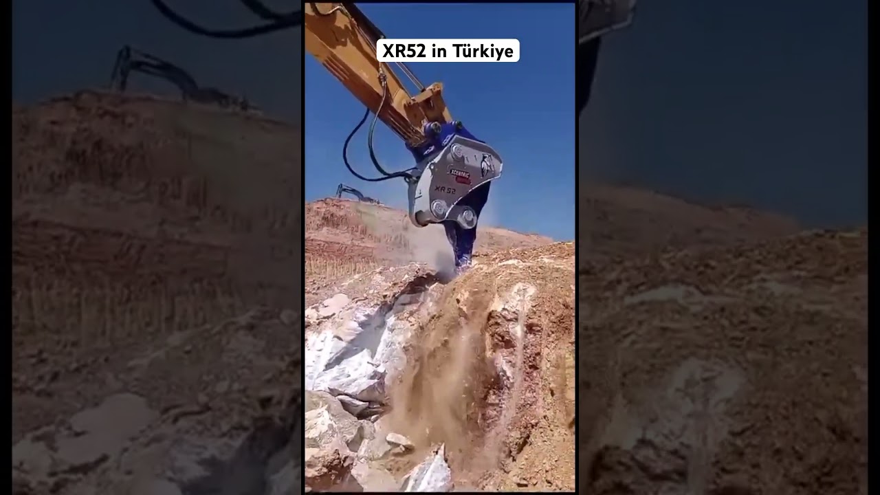 Gypsum mine - ERYILDIRIM MADENCİLİK - BALA - ANKARA - T&Uuml;RKİYE. Xcentric Ripper XR52
