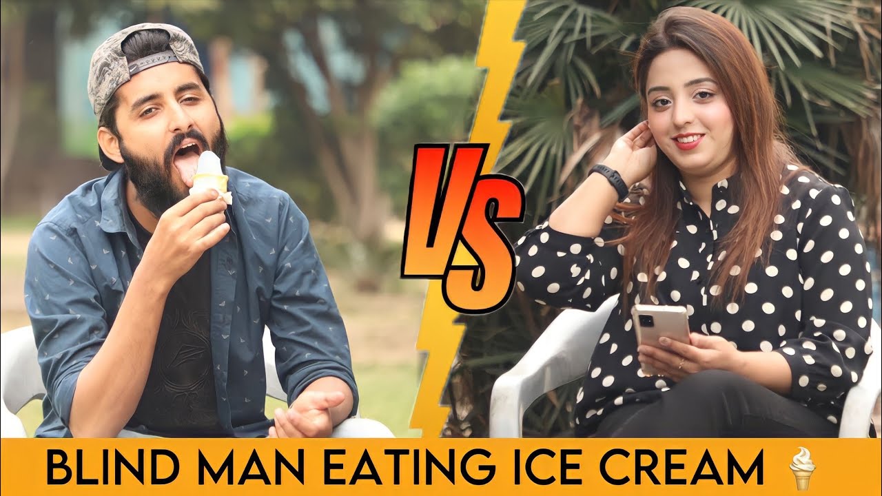 BLIND MAN EATING ICE CREAM AND FLIRTING WITH GIRLS PRANK | Epic Reaction 😂😜 @OverDose_TV_Official