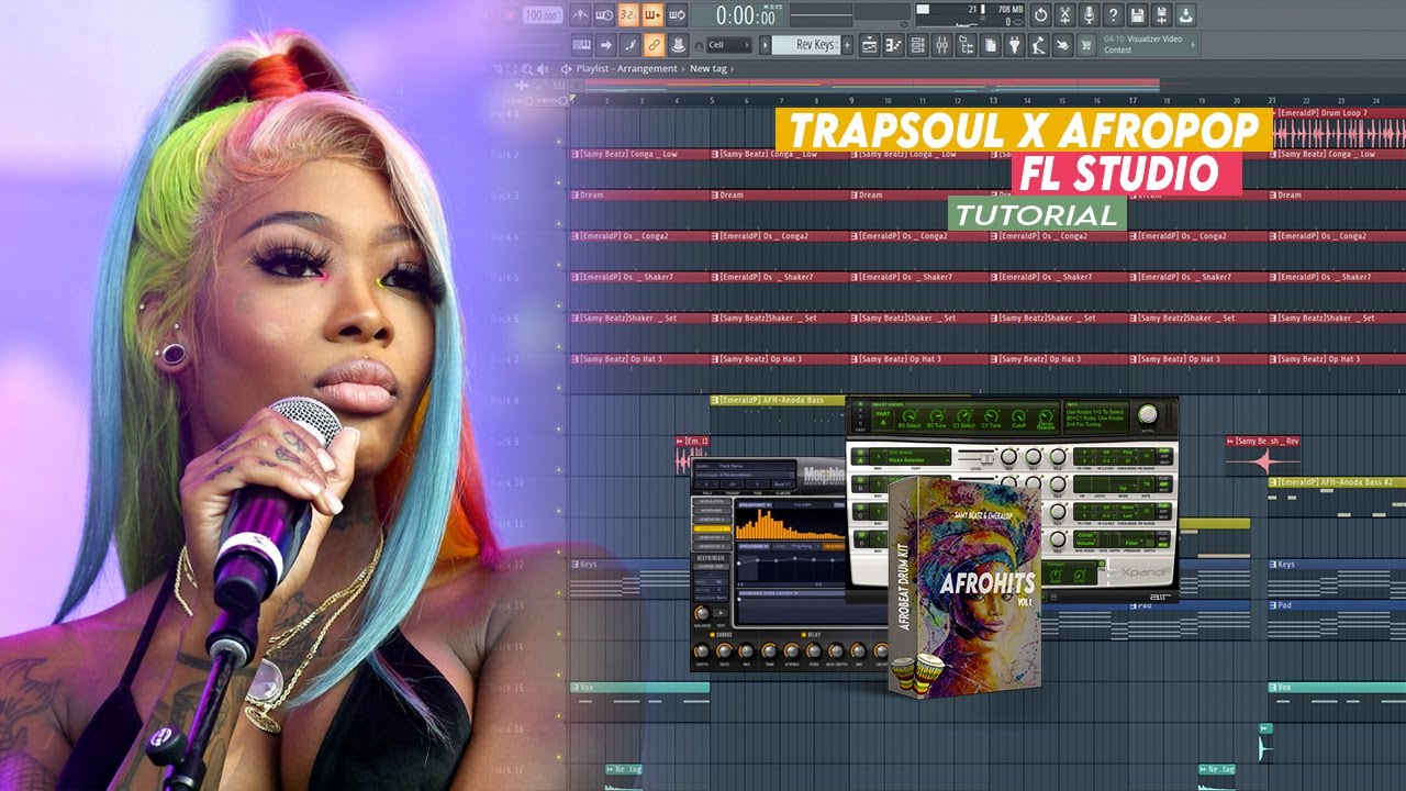 How To Make Emotional Afropop (Davido, Summer Walker) | Fl Studio 20 Tutorial