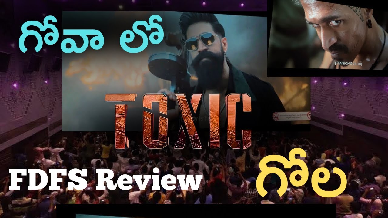 TOXIC Movie Review🔥 Yash Mass or Disaster? | Kannada FDFS in Goa | Toxic Review