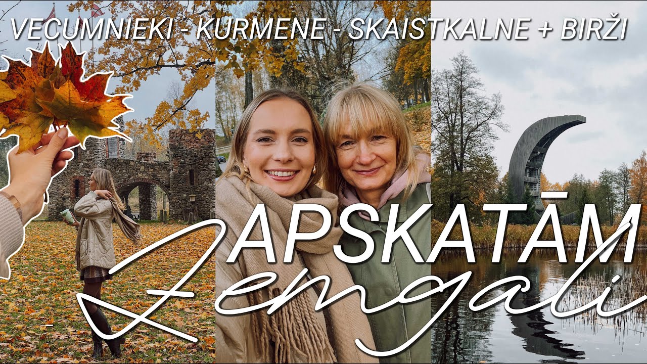 Mazais izbrauciens pa Zemgali & Lietuvas ziemeļiem - wow šīs vietas tev ir jāredz! 👀🍂