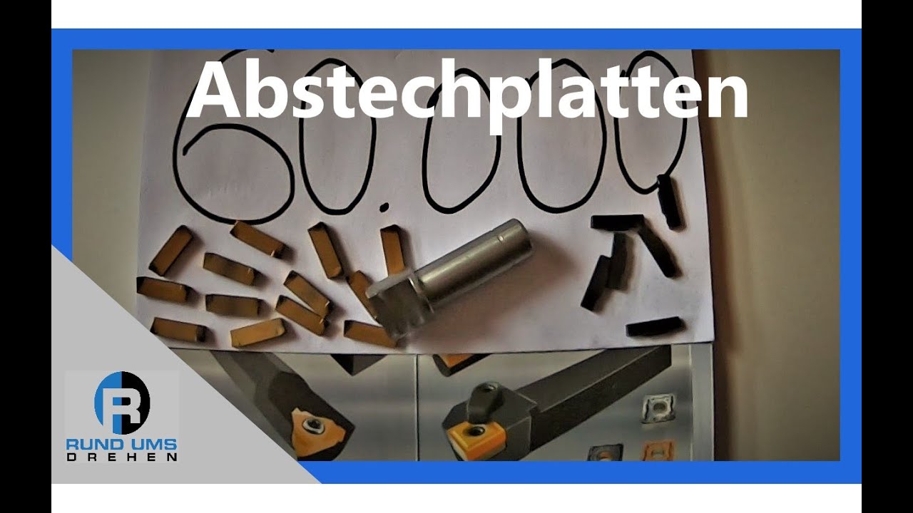 Abstechplatten mit 50% mehr Standzeit - Kaum zu  glauben